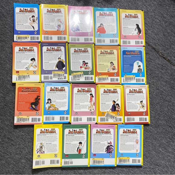 Inuyasha Manga Book Comic English Lot Set 19 Books Rumiko Takahashi - Picture 2 of 9